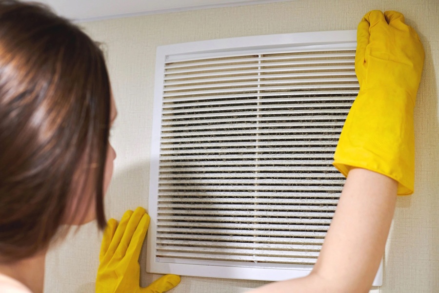 air duct odor removal